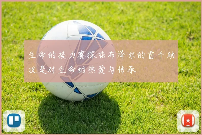 生命的接力赛探花布泽尔的首个助攻是对生命的热爱与传承